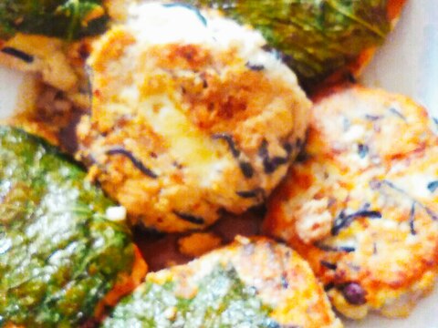 大葉豆腐チーズハンバーグ レシピ 作り方 By シフト6522 楽天レシピ